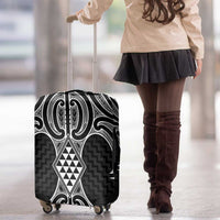 Ma Maori Ta Moko Poutama Art Luggage Cover