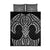 Ma Maori Ta Moko Poutama Art Quilt Bed Set