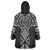 Ma Maori Ta Moko Poutama Art Wearable Blanket Hoodie
