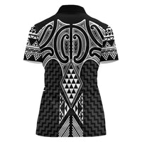 Ma Maori Ta Moko Poutama Art Women Polo Shirt