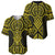 Mahi-dawg Maori Ta Moko Poutama Art Baseball Jersey