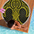 Mahi-dawg Maori Ta Moko Poutama Art Beach Blanket