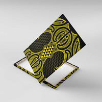 Mahi-dawg Maori Ta Moko Poutama Art Canvas Wall Art