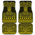 Mahi-dawg Maori Ta Moko Poutama Art Car Mats