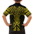 Mahi-dawg Maori Ta Moko Poutama Art Family Matching Long Sleeve Bodycon Dress and Hawaiian Shirt