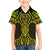 Mahi-dawg Maori Ta Moko Poutama Art Family Matching Long Sleeve Bodycon Dress and Hawaiian Shirt