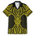 Mahi-dawg Maori Ta Moko Poutama Art Family Matching Mermaid Dress and Hawaiian Shirt