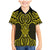 Mahi-dawg Maori Ta Moko Poutama Art Family Matching Mermaid Dress and Hawaiian Shirt