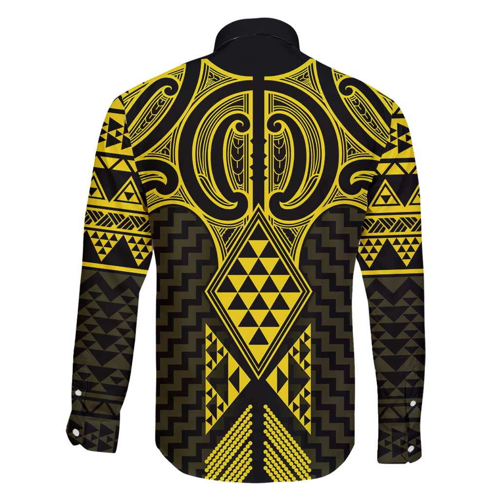 Mahi-dawg Maori Ta Moko Poutama Art Family Matching Summer Maxi Dress and Hawaiian Shirt LT9 - Polynesian Pride
