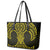 Mahi-dawg Maori Ta Moko Poutama Art Leather Tote Bag