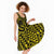 Mahi-dawg Maori Ta Moko Poutama Art Midi Dress - Polynesian Pride