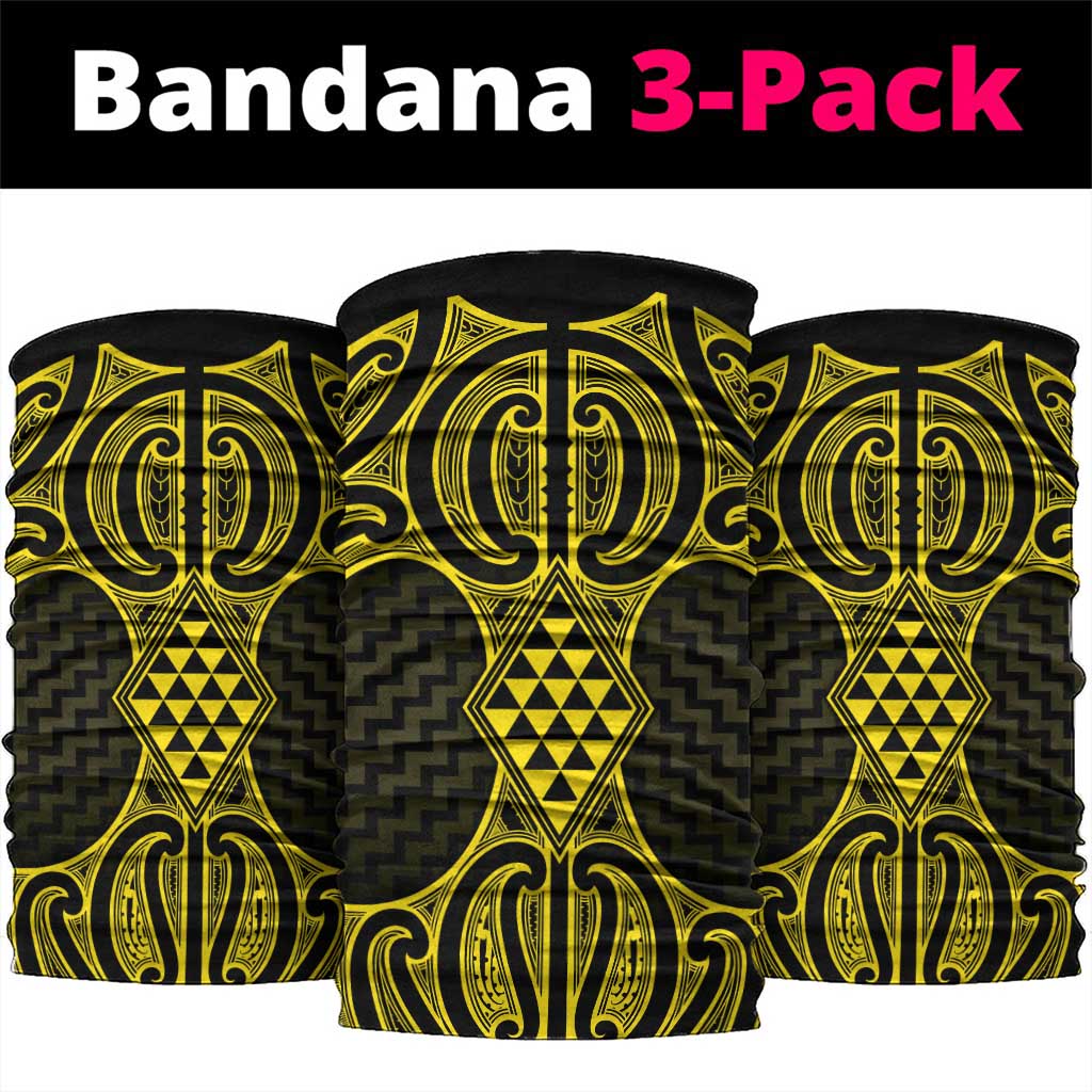 Mahi-dawg Maori Ta Moko Poutama Art Neck Gaiter - Polynesian Pride