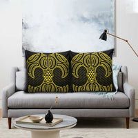 Mahi-dawg Maori Ta Moko Poutama Art Pillow Cover - Polynesian Pride