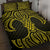 Mahi-dawg Maori Ta Moko Poutama Art Quilt Bed Set