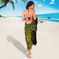 Mahi-dawg Maori Ta Moko Poutama Art Sarong