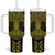 Mahi-dawg Maori Ta Moko Poutama Art Tumbler With Handle