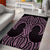 Mawhero Maori Ta Moko Poutama Art Area Rug