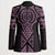 Mawhero Maori Ta Moko Poutama Art Blazer - Polynesian Pride
