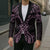 Mawhero Maori Ta Moko Poutama Art Blazer - Polynesian Pride