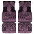 Mawhero Maori Ta Moko Poutama Art Car Mats