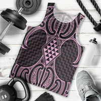 Mawhero Maori Ta Moko Poutama Art Men Tank Top