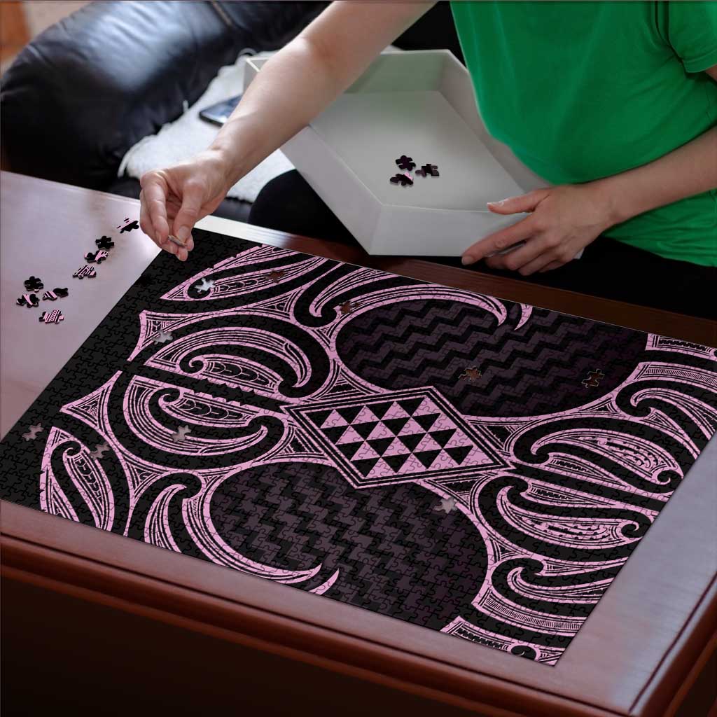 Mawhero Maori Ta Moko Poutama Art Puzzle - Polynesian Pride