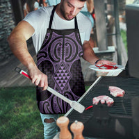 Waiporoporo Maori Ta Moko Poutama Art Apron LT9 - Polynesian Pride