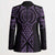 Waiporoporo Maori Ta Moko Poutama Art Blazer - Polynesian Pride