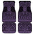 Waiporoporo Maori Ta Moko Poutama Art Car Mats