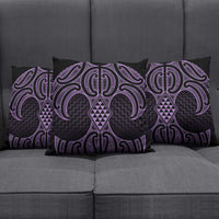 Waiporoporo Maori Ta Moko Poutama Art Pillow Cover LT9 - Polynesian Pride