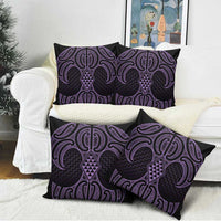 Waiporoporo Maori Ta Moko Poutama Art Pillow Cover LT9 - Polynesian Pride