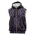 Waiporoporo Maori Ta Moko Poutama Art Sleeveless Zip Hoodie - Polynesian Pride