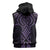 Waiporoporo Maori Ta Moko Poutama Art Sleeveless Zip Hoodie - Polynesian Pride