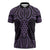 Waiporoporo Maori Ta Moko Poutama Art Zipper Polo Shirt - Polynesian Pride