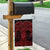 Whero Maori Ta Moko Poutama Art Garden Flag