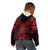 Whero Maori Ta Moko Poutama Art Kid Hoodie