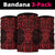 Whero Maori Ta Moko Poutama Art Neck Gaiter - Polynesian Pride