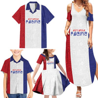 New Zealand Rugby Pacific Personalised Family Matching Summer Maxi Dress and Hawaiian Shirt Maori Style Tribal Tapa Pattern LT9 - Polynesian Pride