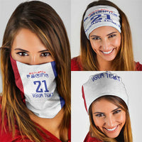 New Zealand Rugby Pacific Personalised Neck Gaiter Maori Style Tribal Tapa Pattern LT9 - Polynesian Pride
