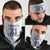 New Zealand Rugby Pacific Personalised Neck Gaiter Maori Style Tribal Tapa Pattern - Polynesian Pride