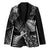 New Zealand Rugby Pacific Personalised Blazer All Black Maori Pasifika Fern Pattern - Polynesian Pride