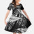 New Zealand Rugby Pacific Personalised Family Matching Mermaid Dress and Hawaiian Shirt All Black Maori Pasifika Fern Pattern