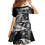New Zealand Rugby Pacific Personalised Family Matching Mermaid Dress and Hawaiian Shirt All Black Maori Pasifika Fern Pattern