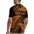 New Zealand Rugby Pacific Personalised Rugby Jersey All Gold Maori Pasifika Fern Pattern
