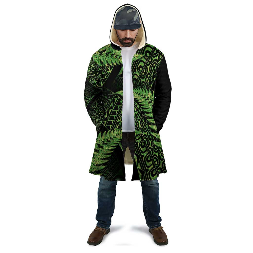 New Zealand Rugby Pacific Personalised Cloak All Lime Maori Pasifika Fern Pattern LT9 - Polynesian Pride