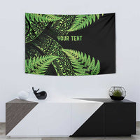 New Zealand Rugby Pacific Personalised Tapestry All Lime Maori Pasifika Fern Pattern LT9 - Polynesian Pride