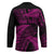 New Zealand Rugby Pacific Personalised Hockey Jersey All Pink Maori Pasifika Fern Pattern - Polynesian Pride