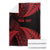 New Zealand Rugby Pacific Personalised Blanket All Red Maori Pasifika Fern Pattern