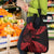 New Zealand Rugby Pacific Personalised Grocery Bag All Red Maori Pasifika Fern Pattern