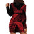 New Zealand Rugby Pacific Personalised Hoodie Dress All Red Maori Pasifika Fern Pattern
